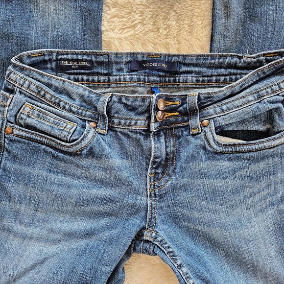 SIZE 29 7/8 *Vigoss Studio Jeans Boot Cut, Flap Pocket - Picture 9 of 13